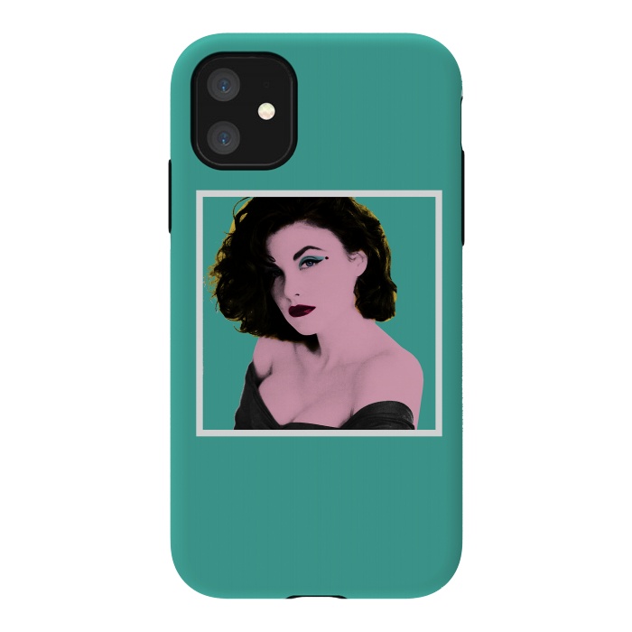 iPhone 11 StrongFit Twin Peaks Audrey Horne Pop Art by Alisterny