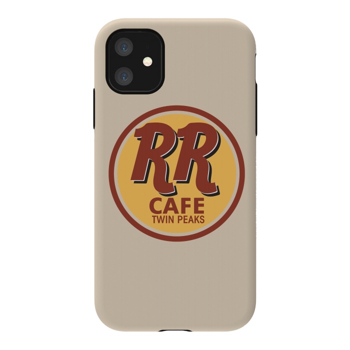 iPhone 11 StrongFit Twin Peaks RR Cafe by Alisterny