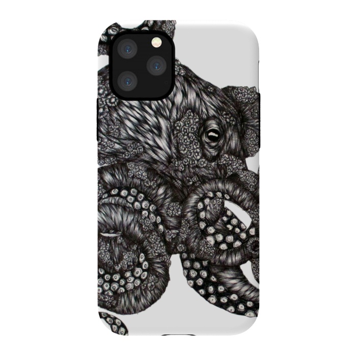 iPhone 11 Pro StrongFit Barnacle Octopus by ECMazur 