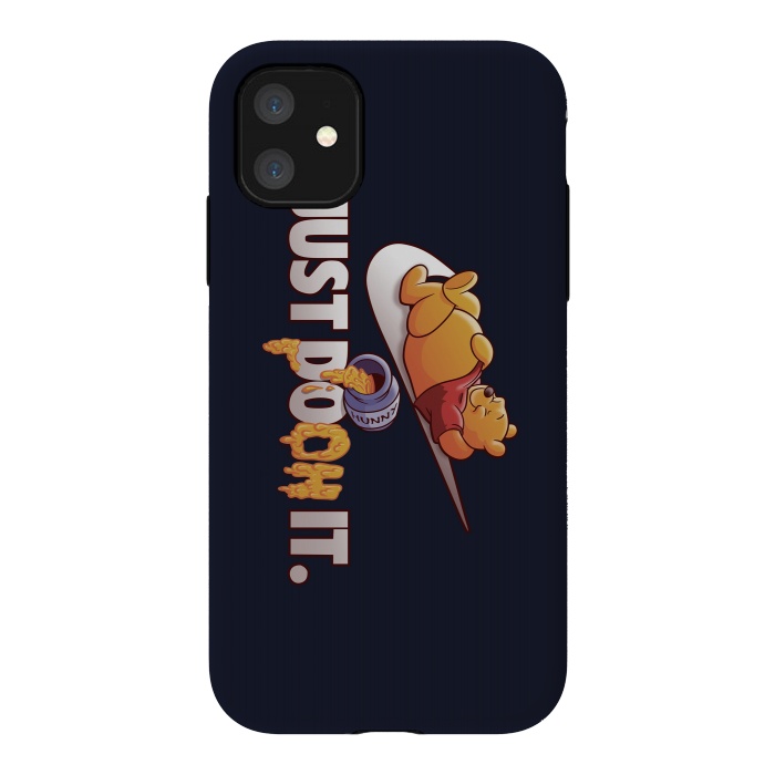 iPhone 11 StrongFit JUST POOH IT by SKULLPY