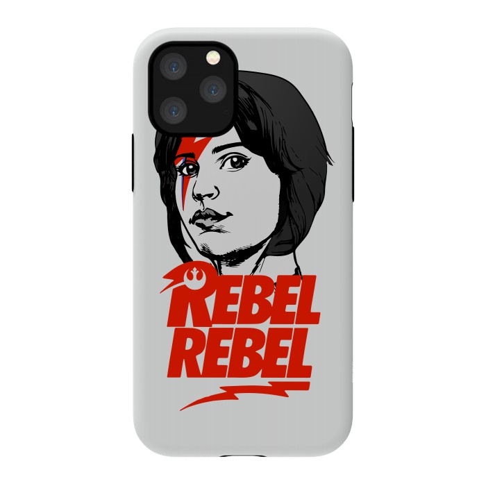 iPhone 11 Pro StrongFit Rebel Rebel Jyn Erso David Bowie Star Wars Rogue One  by Alisterny