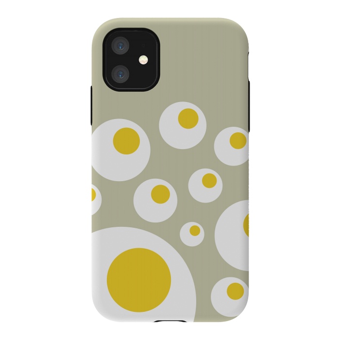 iPhone 11 StrongFit The Fried Eggs Rebellion II by Dellán