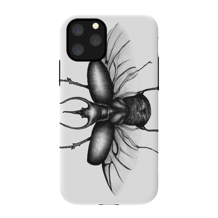 iPhone 11 Pro StrongFit Beetle Wings by ECMazur 