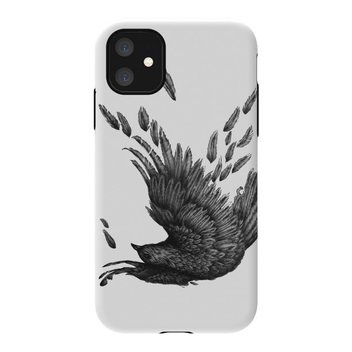 iPhone 11 StrongFit Raven Unravelled by ECMazur 