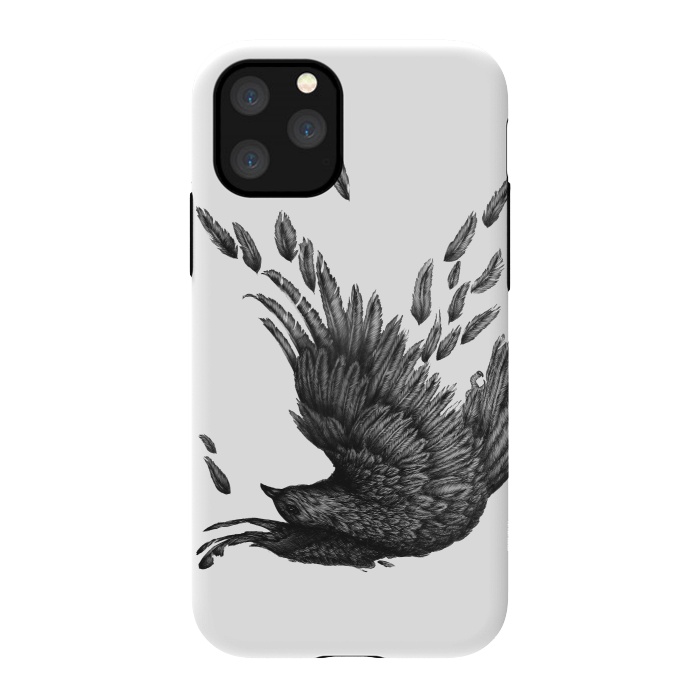 iPhone 11 Pro StrongFit Raven Unravelled by ECMazur 
