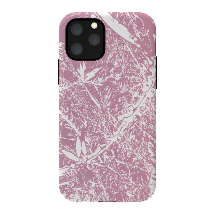 iPhone 11 Pro StrongFit Pink Floral Art by Zala Farah
