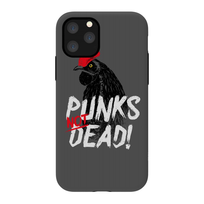 iPhone 11 Pro StrongFit Punks not dead! by Mitxel Gonzalez