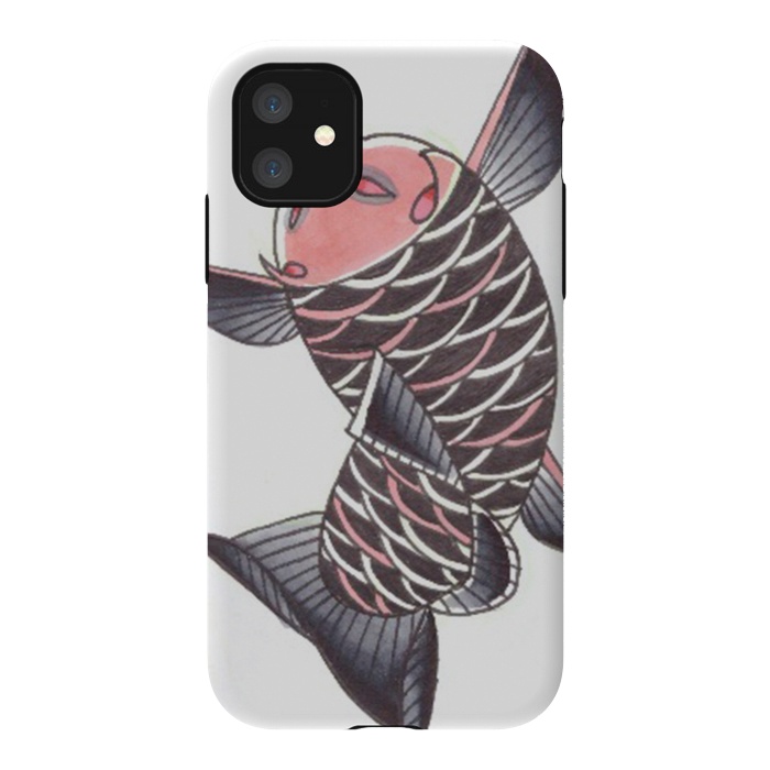 iPhone 11 StrongFit Pigfish by Evaldas Gulbinas 