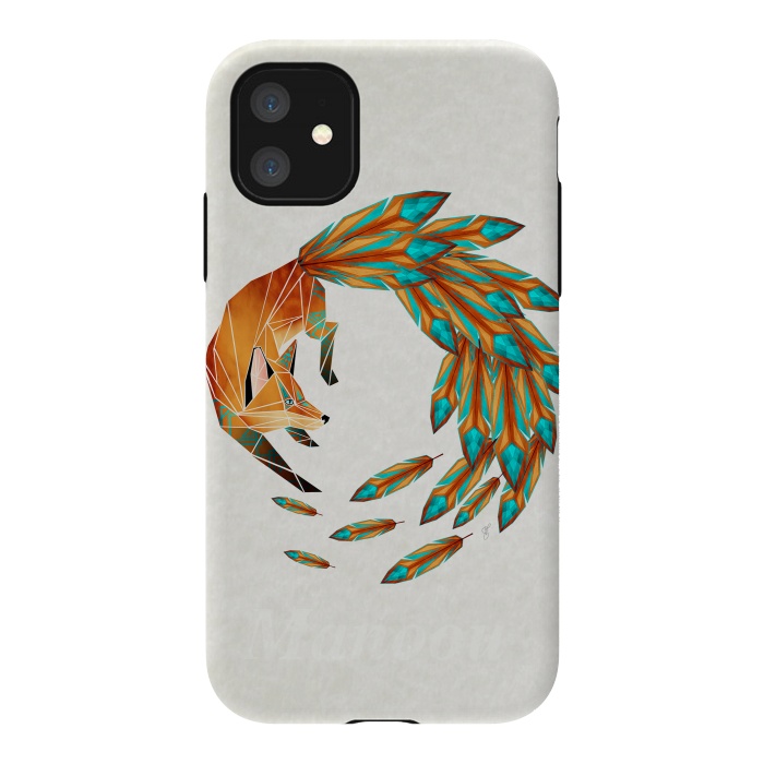 iPhone 11 StrongFit fox cercle by Manoou