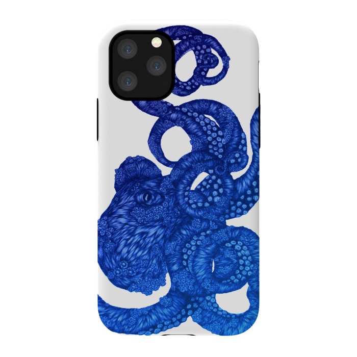 iPhone 11 Pro StrongFit Ombre Octopus by ECMazur 