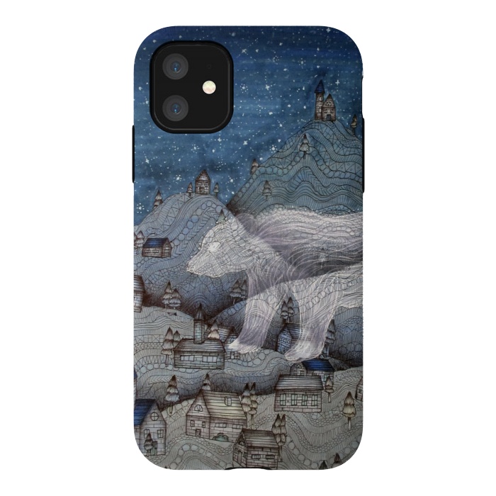iPhone 11 StrongFit I Protect this Place II | The Bear by ECMazur 
