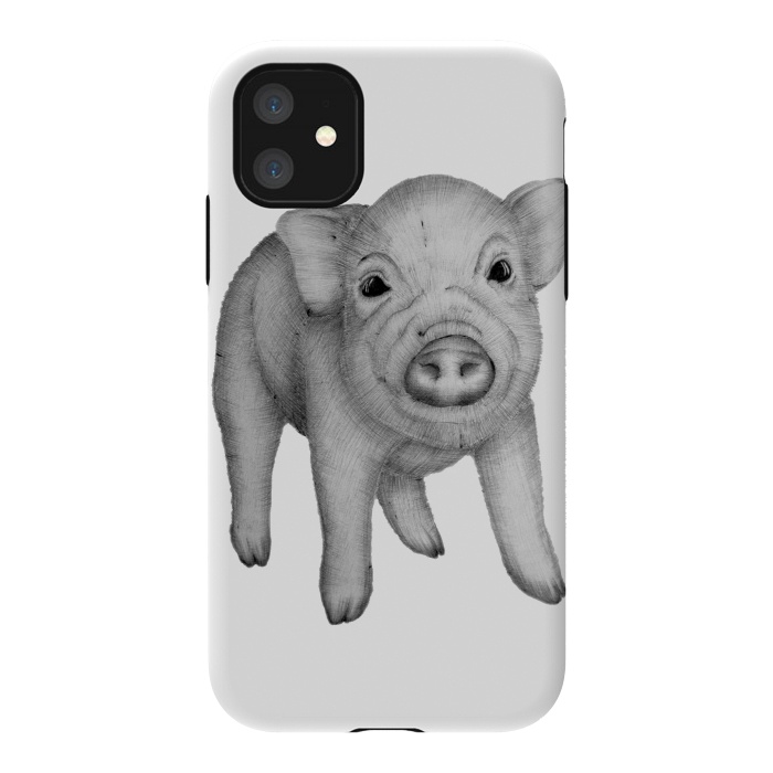 iPhone 11 StrongFit This Little Piggy by ECMazur 