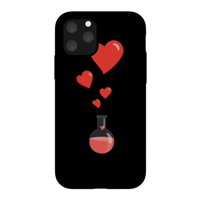 iPhone 11 Pro StrongFit Flask Of Hearts Love Chemistry by Boriana Giormova