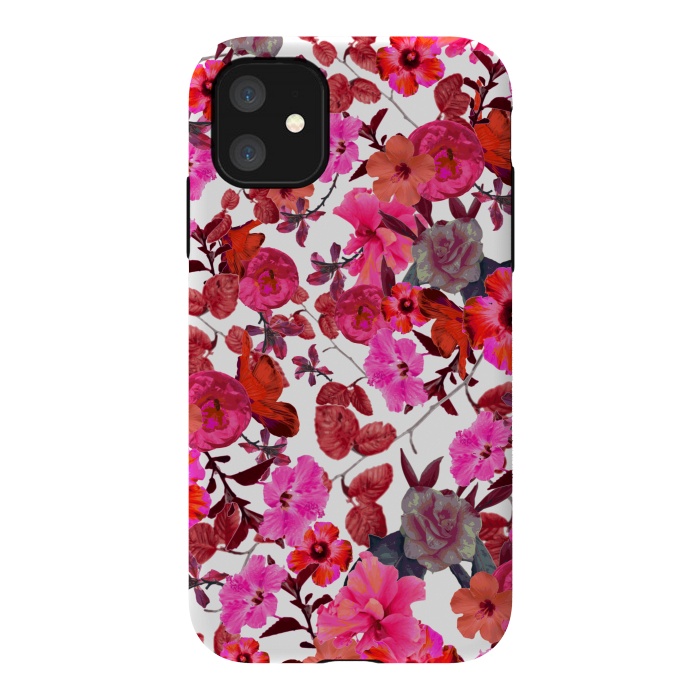 iPhone 11 StrongFit Zariya Flower Garden (Pink) by Zala Farah