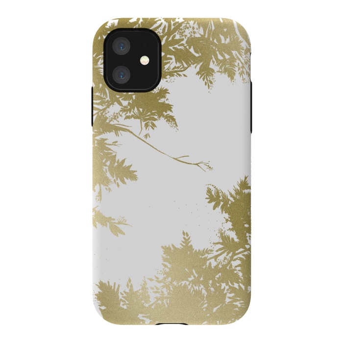iPhone 11 StrongFit Night's Sky Gold by Caitlin Workman