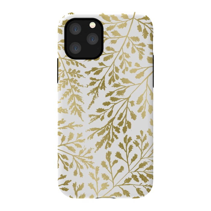 iPhone 11 Pro StrongFit Foliage Gold by Caitlin Workman