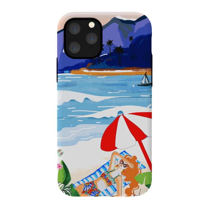 iPhone 11 Pro StrongFit Beach Holiday 3 by MUKTA LATA BARUA