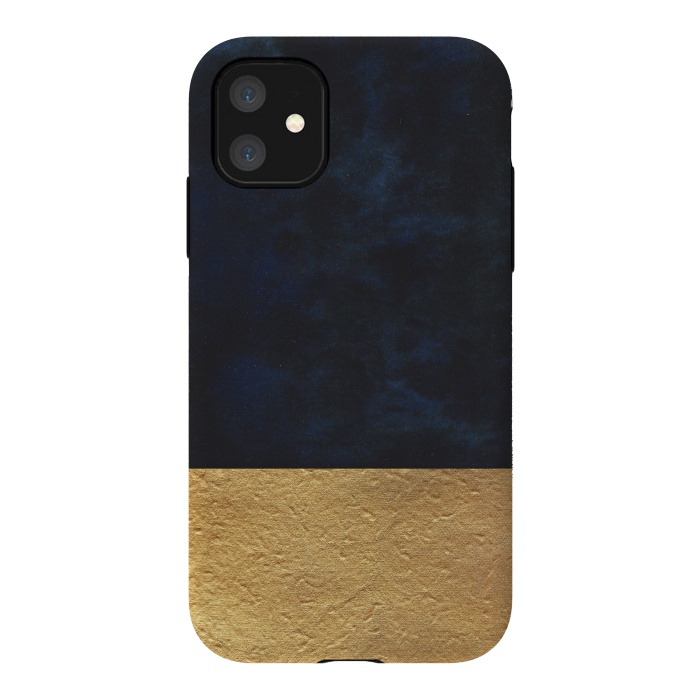 iPhone 11 StrongFit Velvet and Gold by Caitlin Workman