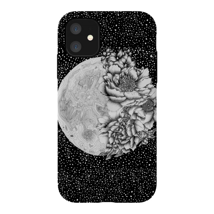 iPhone 11 StrongFit Moon Abloom by ECMazur 