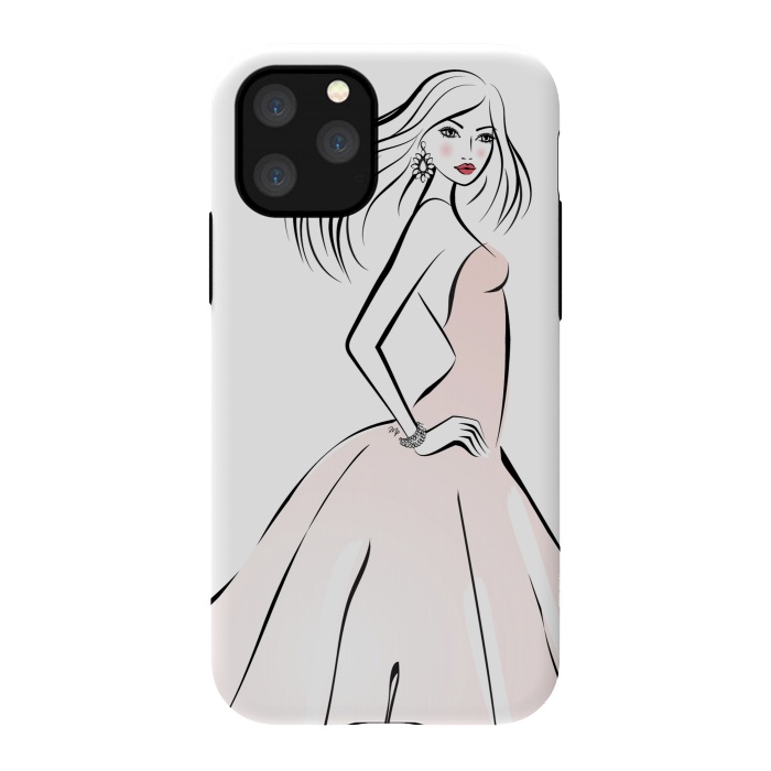 iPhone 11 Pro StrongFit Elegant woman bride by Martina