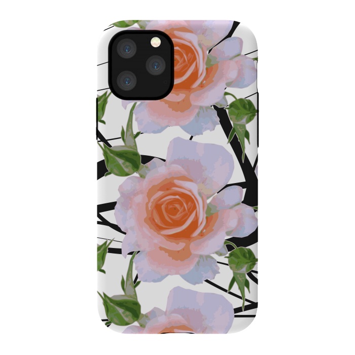 iPhone 11 Pro StrongFit Swiggles + Florals by Zala Farah
