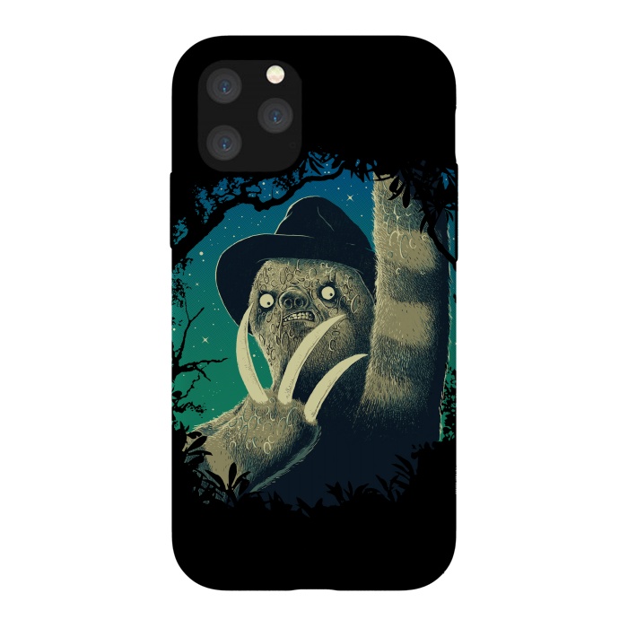 iPhone 11 Pro StrongFit Sloth Freddy by Branko Ricov