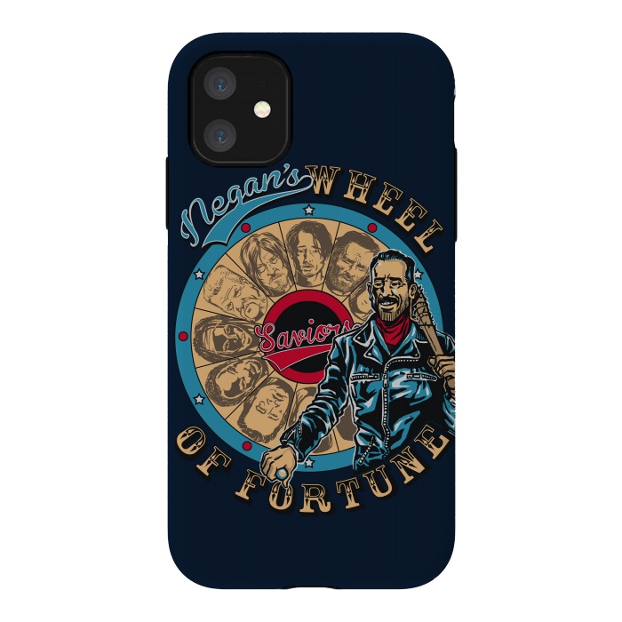 iPhone 11 StrongFit Wheel of Fortune by Branko Ricov