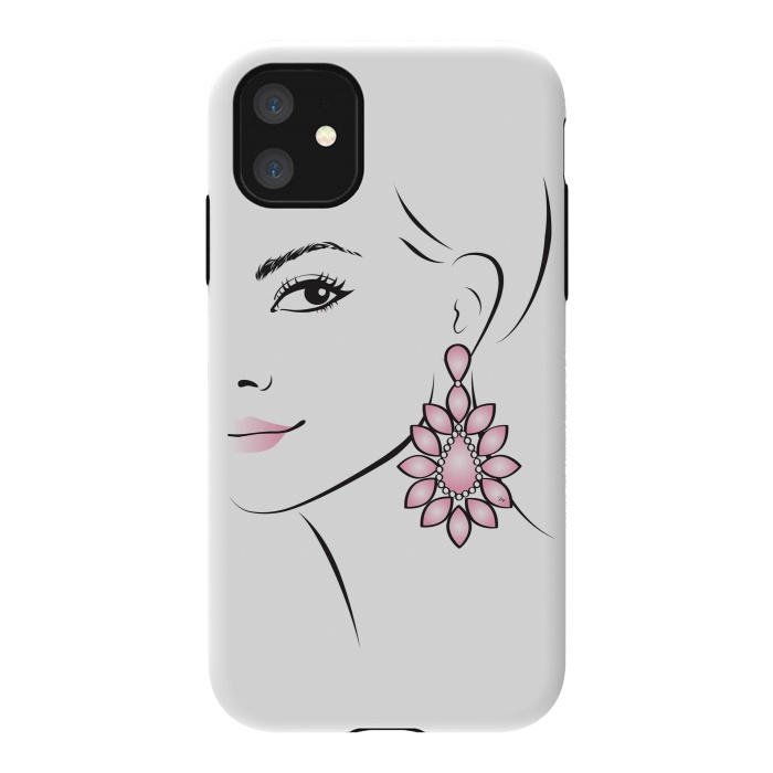iPhone 11 StrongFit Earring Lady by Martina