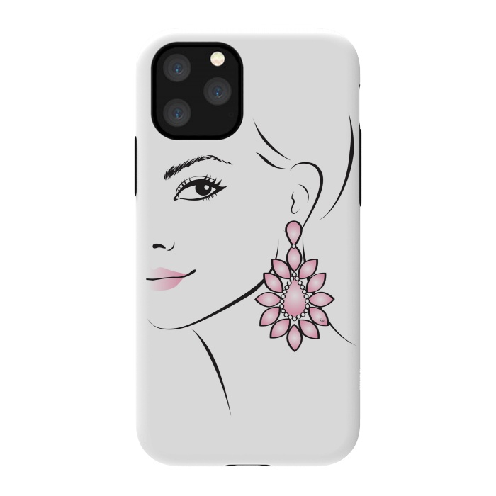 iPhone 11 Pro StrongFit Earring Lady by Martina