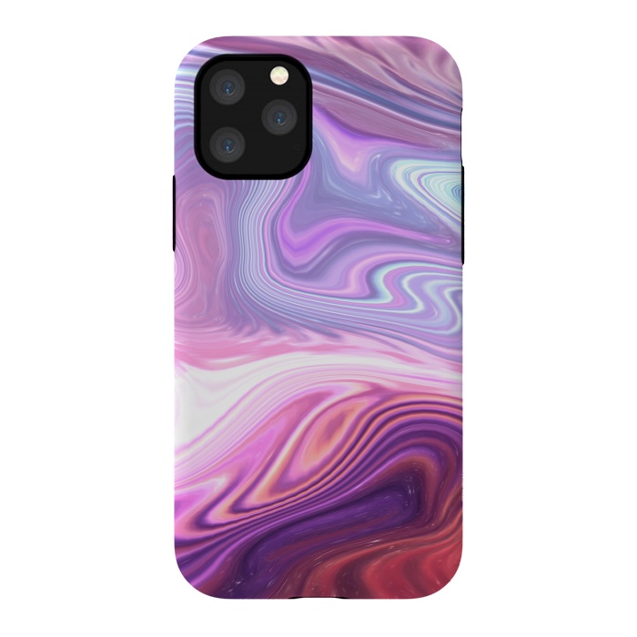 iPhone 11 Pro StrongFit Purple Marble by Martina