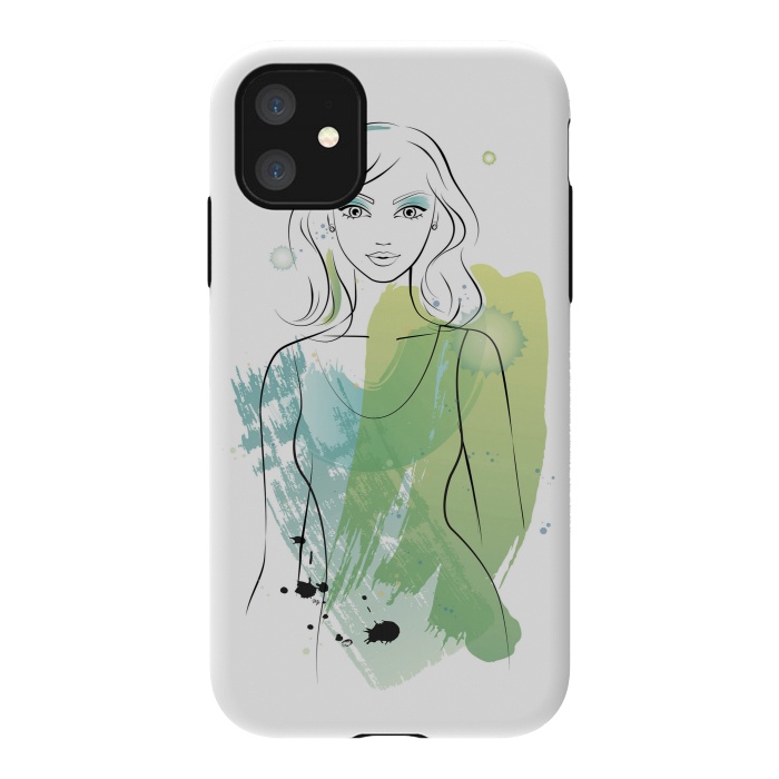 iPhone 11 StrongFit Pretty Mermaid by Martina