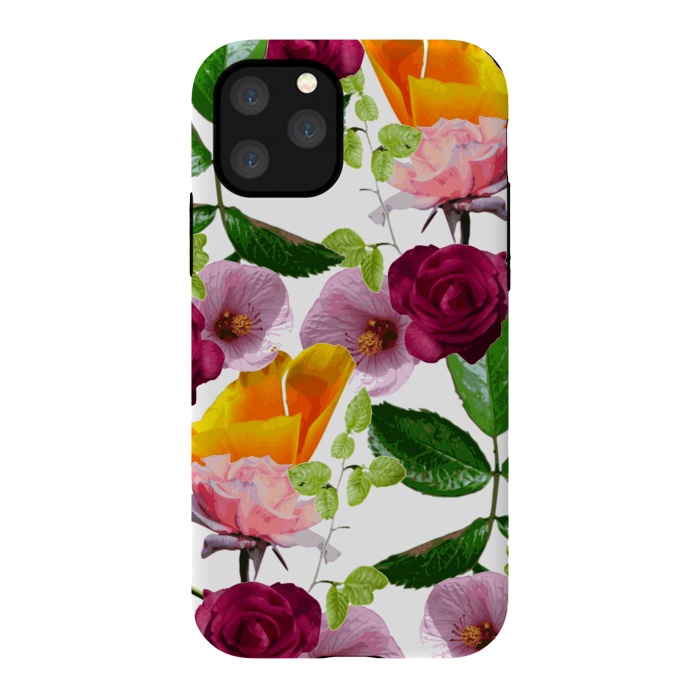 iPhone 11 Pro StrongFit Kiddy Florals by Zala Farah