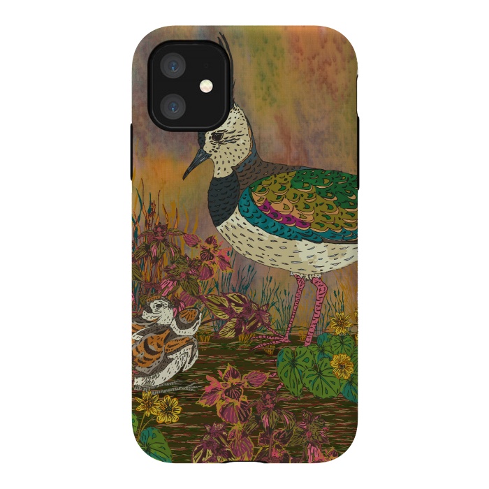 iPhone 11 StrongFit Lapwing Revival by Lotti Brown