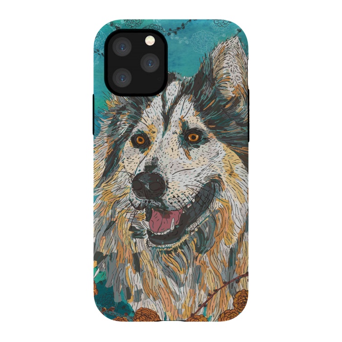 iPhone 11 Pro StrongFit Husky by Lotti Brown
