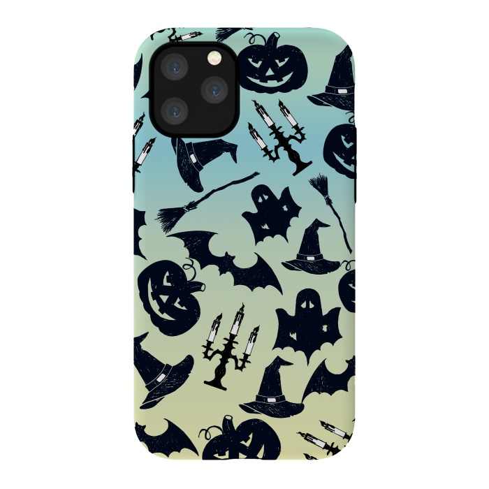 iPhone 11 Pro StrongFit Spooky Halloween by Allgirls Studio
