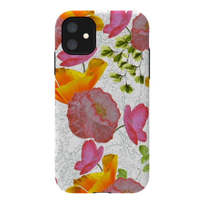 iPhone 11 StrongFit New Flowers by Zala Farah