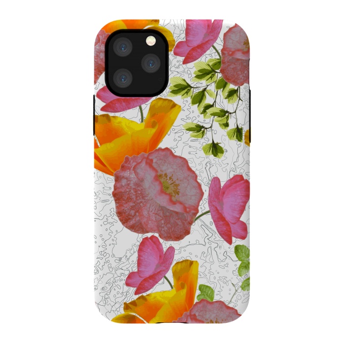 iPhone 11 Pro StrongFit New Flowers by Zala Farah