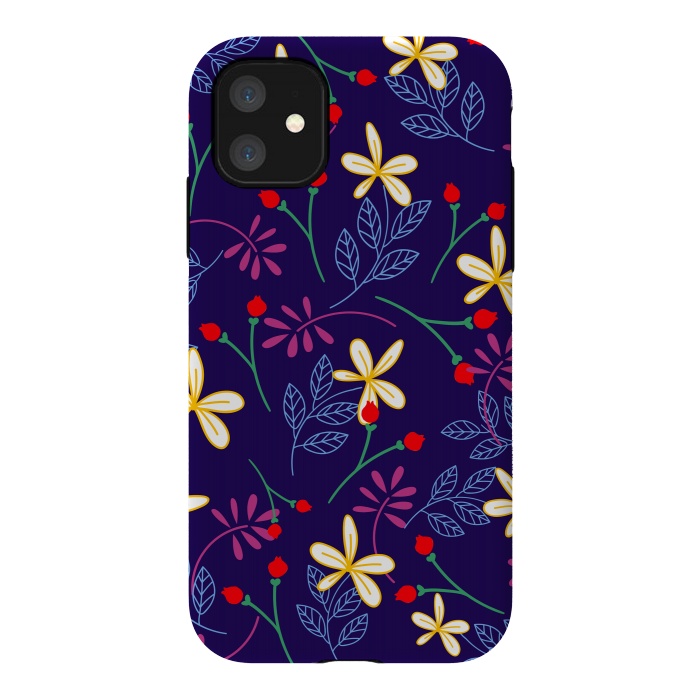 iPhone 11 StrongFit Floral Paradise II by Allgirls Studio