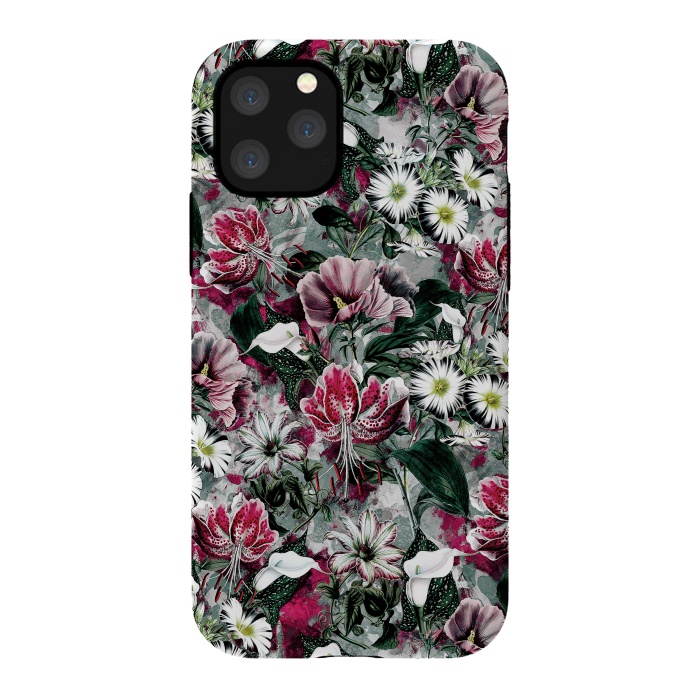 iPhone 11 Pro StrongFit Floral Spring by Riza Peker
