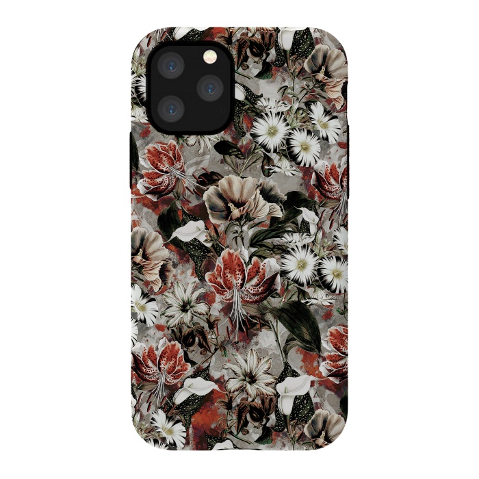 iPhone 11 Pro StrongFit Floral Fall by Riza Peker
