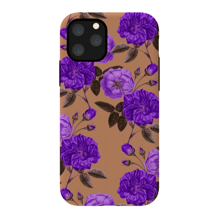iPhone 11 Pro StrongFit Rosie Purple Love by Zala Farah