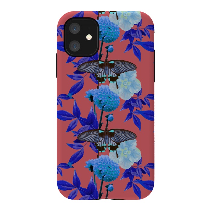 iPhone 11 StrongFit Butterfly Garden by Zala Farah