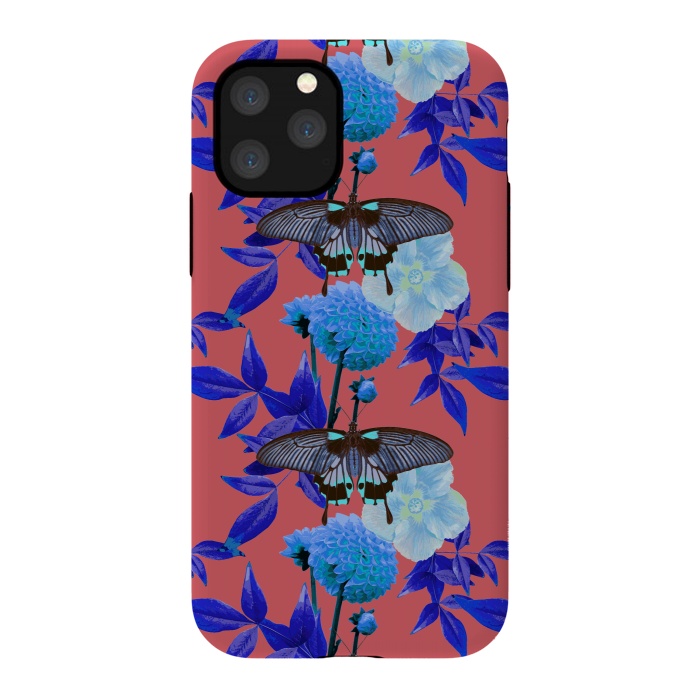 iPhone 11 Pro StrongFit Butterfly Garden by Zala Farah