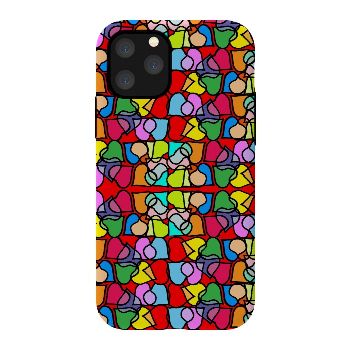 iPhone 11 Pro StrongFit Love is All Around Us by Bettie * Blue