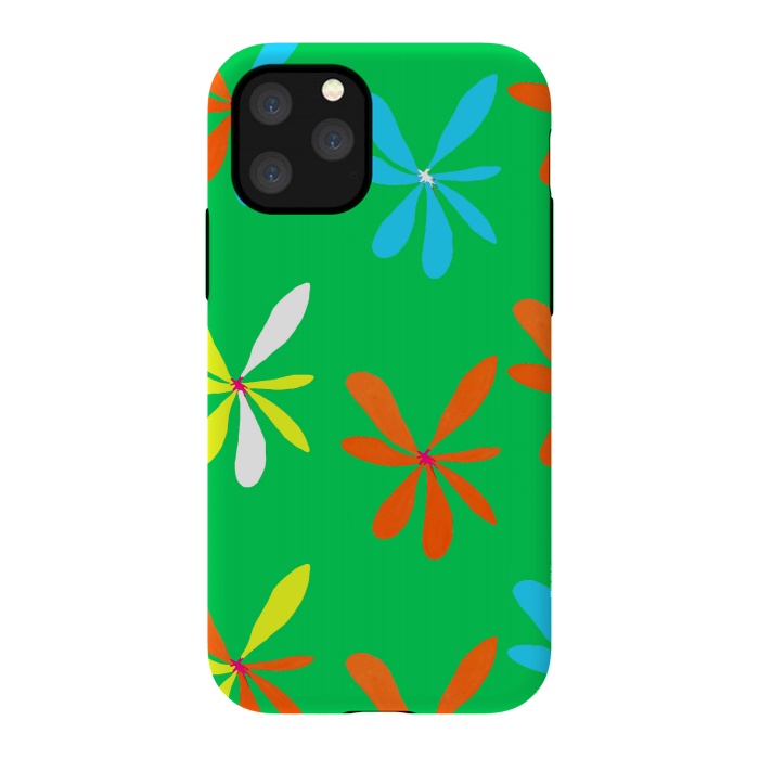 iPhone 11 Pro StrongFit Groovy, Man! by Bettie * Blue