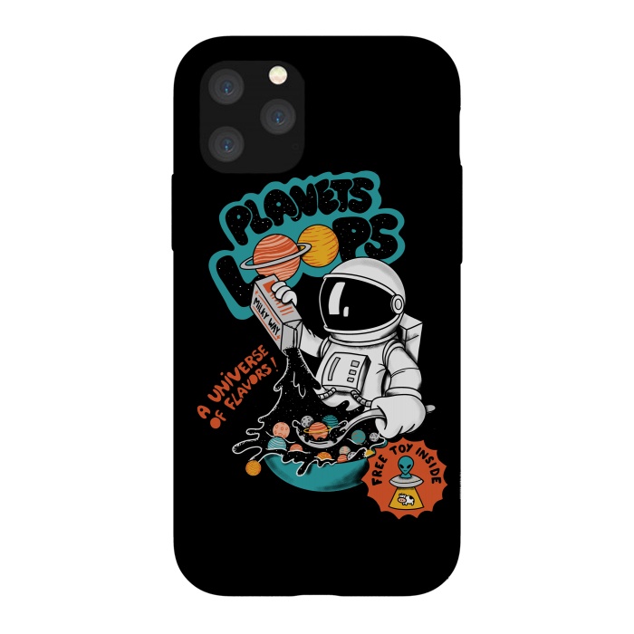 iPhone 11 Pro StrongFit Planets loops by Coffee Man
