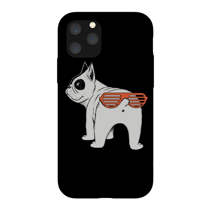 iPhone 11 Pro StrongFit Dog second face by Coffee Man