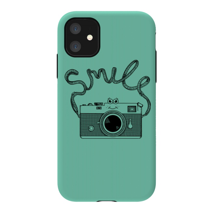 iPhone 11 StrongFit Smile by Coffee Man