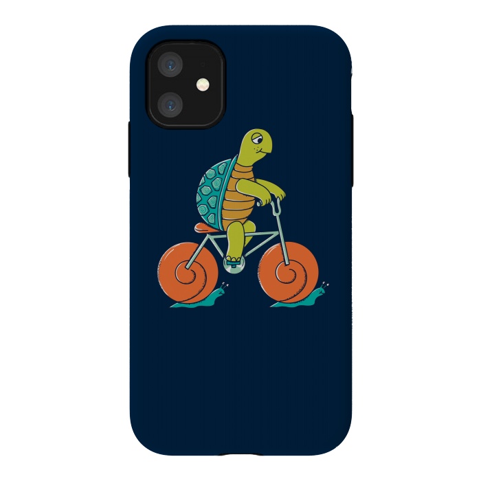 iPhone 11 StrongFit Fast and Cute by Coffee Man