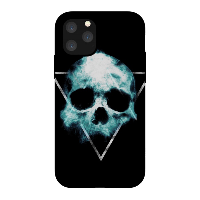 iPhone 11 Pro StrongFit Skull by Mitxel Gonzalez
